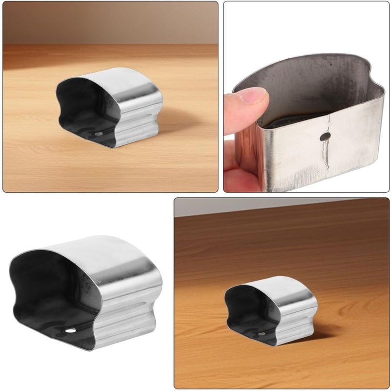 Luxshiny Handrail End Caps for Staircase High-Polymer PVC Handrail End Covers Tight-Sealing for Indoor and Outdoor Ladder Railings 2pcs Set - Image 4