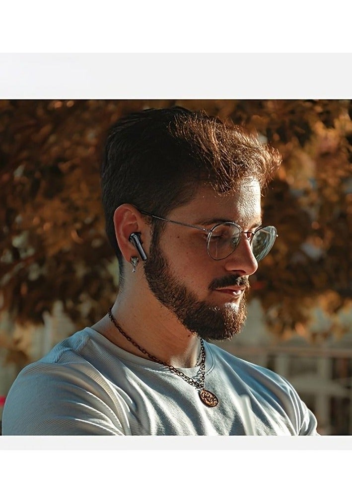 ksluxirt New TWS Wireless Headset Earbuds - Unrivalled true wireless freedom ergonomics for ultimate comfort and HIFI sound with Dolby Bass, ACC Stereo HD Calling and - Ideal for Android for iPhone, ideal for sports and music lovers!  - Image 3