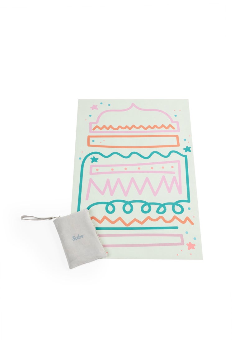 Sabr Moonlight Voyage I compact prayer mat  - Image 1