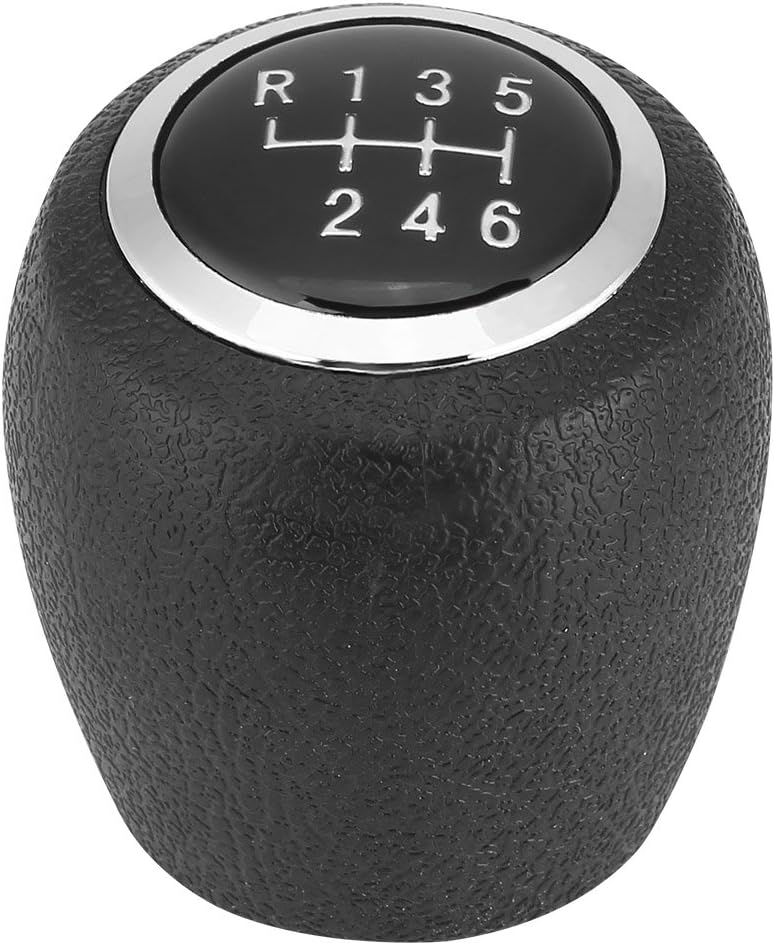 plplaaoo Gear Shift Knob, Gear Shifter Knob Manual Shift Knobs5/6 Speed Shift Knob Plastic Manual Car Gear Shift Shifter Knob Stick Head Handle Lever for Cruze 2008-2012 (6 Speed) - Image 1