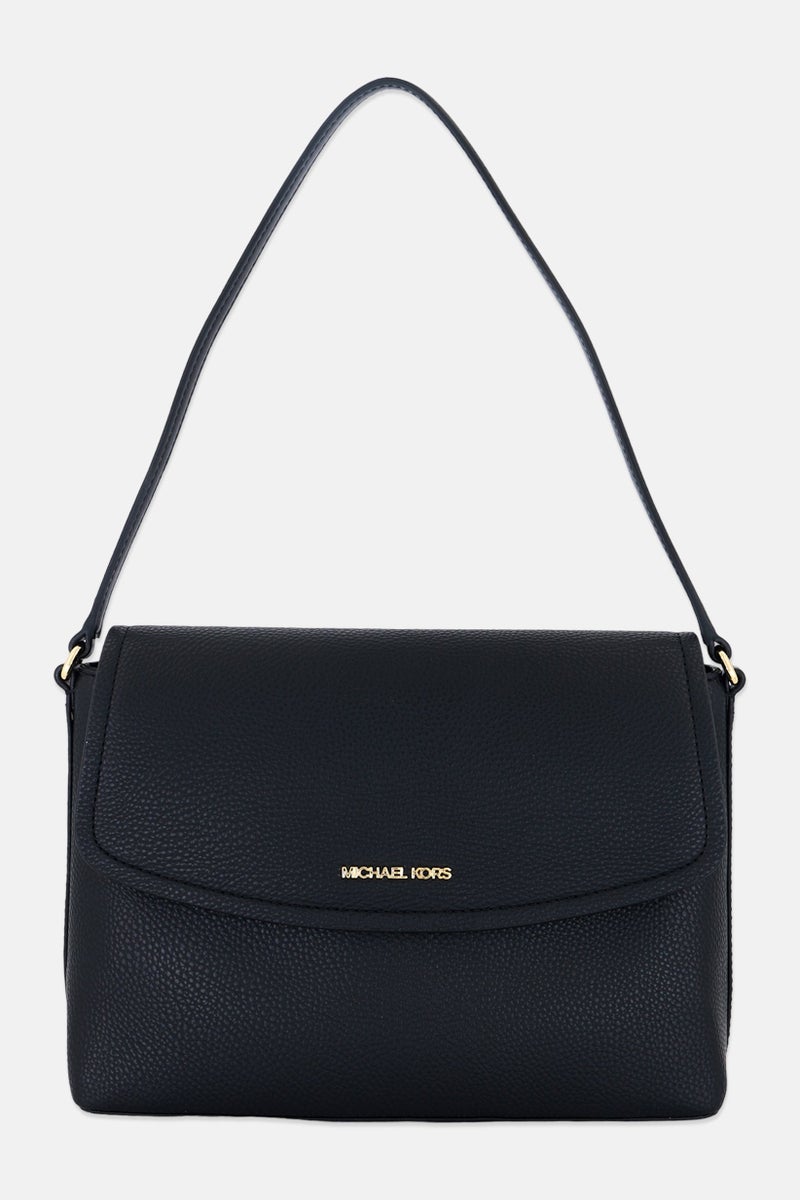 Michael Kors Women Brand Logo Shoulder Bag  20 H x 27 L x 10 W cm, Black  - Image 1