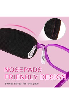 SYOSI 4 Pack Eye Patches for Kids Girls Boys, Right Left Eye Patch for Glasses, Lazy Eye Patch for Children Treating Lazy Eye Amblyopia Strabismus and After Surgery Full Coverage Pink  - Image 4