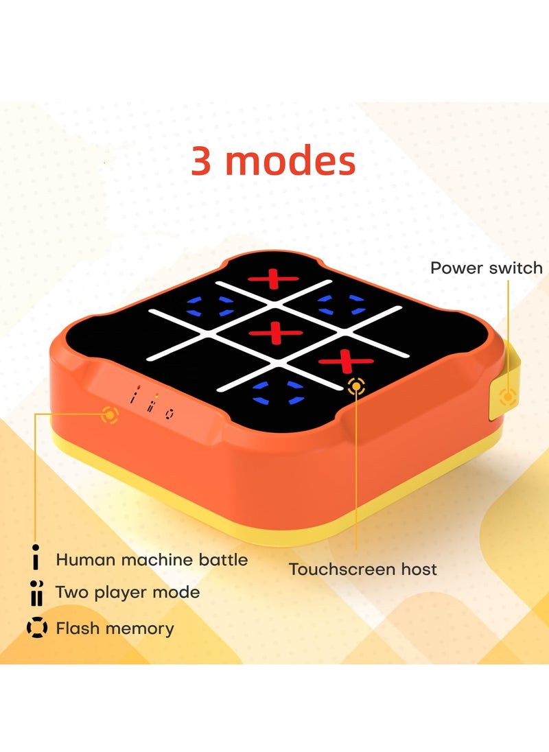 XICEN - Tic Tac Toe Games, 3 in 1 Electronic Handheld Puzzle Game Console, Portable Board Games for Kids and Adults, Educational Toy, Improve Memory and Concentration - Image 1