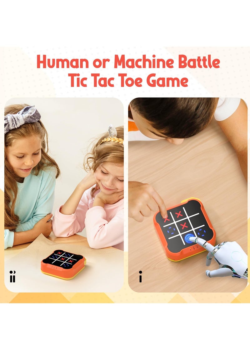 XICEN - Tic Tac Toe Games, 3 in 1 Electronic Handheld Puzzle Game Console, Portable Board Games for Kids and Adults, Educational Toy, Improve Memory and Concentration - Image 1