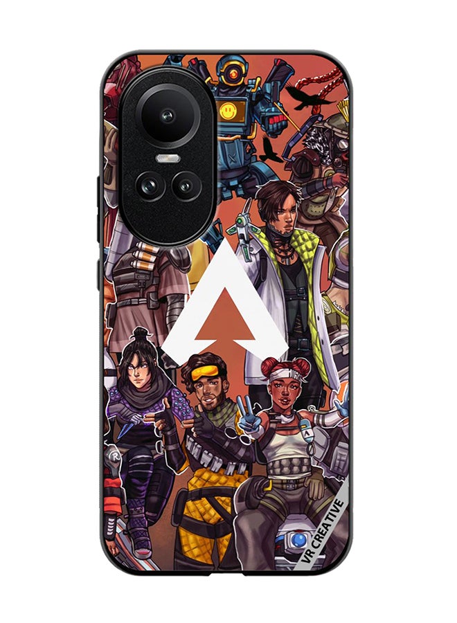 VR CREATIVE Protective Case Cover For Oppo Reno 10 Apex Legends Whole Team Design Multicolour - Image 1