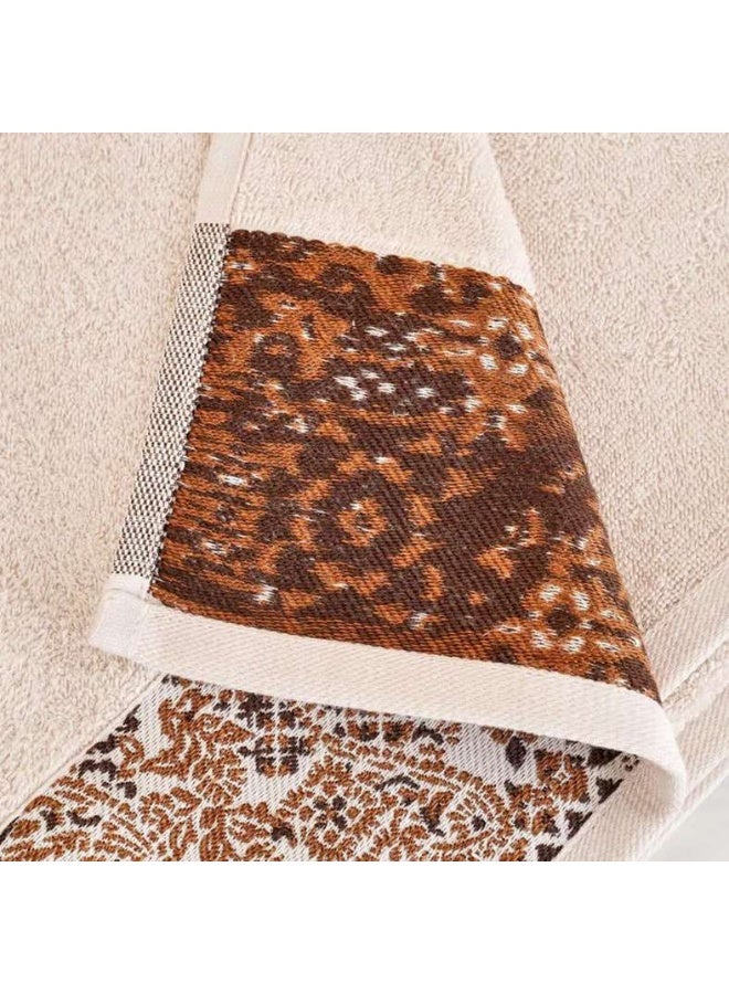 Pan Home Magnolia Ethena Hand Towel - Brown - Image 2