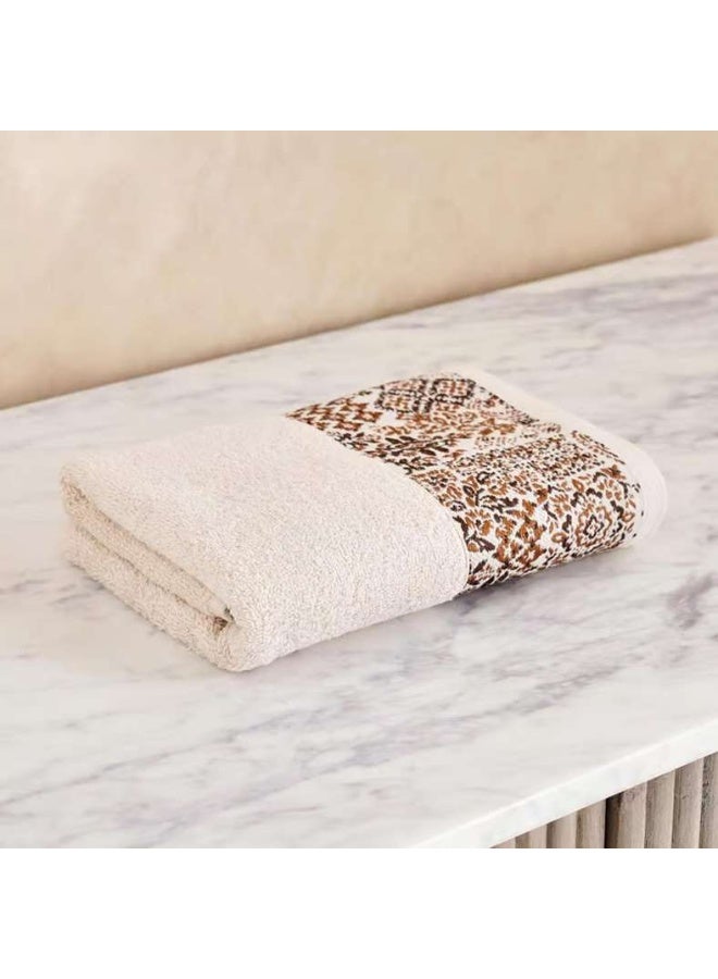 Pan Home Magnolia Ethena Hand Towel - Brown - Image 4