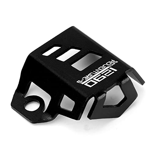 Modeer غطاء حماية خزان سائل الفرامل الخلفي متوافق مع دراجة نارية 1290 سوبر أدفنشر S 2016-2020 (أسود) - Image 5