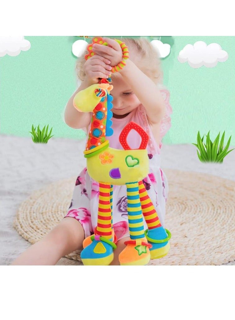 The Bed Hanging Crib Toy Baby Infant Rattles Plush Animal Stroller Hanging Bell Play Toy  - Image 2