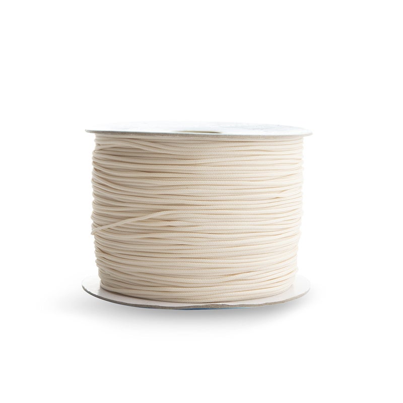 Realm Roman Blind Cord 12mm String For Austrian Festoon Cording Cream 20m