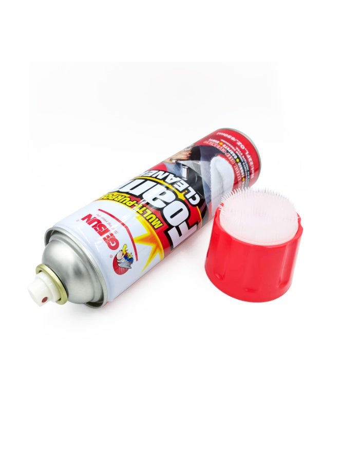 Getsun Multi-Purpose Foam Cleaner Spray 650ml Car Interior Upholstery Carpet Fabric Leather Vinyl Cleaning Foam Deep Cleaning Stain Remover for Auto & Home Use - Image 4