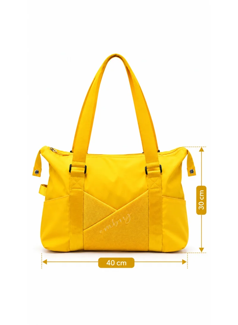Waf Lightweight Nylon-Style Large Capacity Tote Bag for Women - Travel, Gym & Shopping