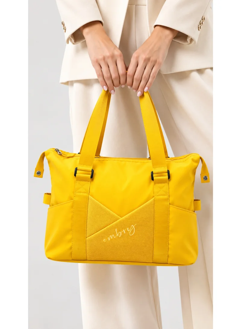Waf Lightweight Nylon-Style Large Capacity Tote Bag for Women - Travel, Gym & Shopping