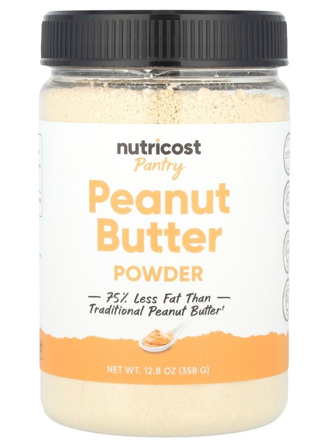 Nutricost مسحوق زبدة الفول السوداني من بانtry 12.8 أونصة (358 جرام)