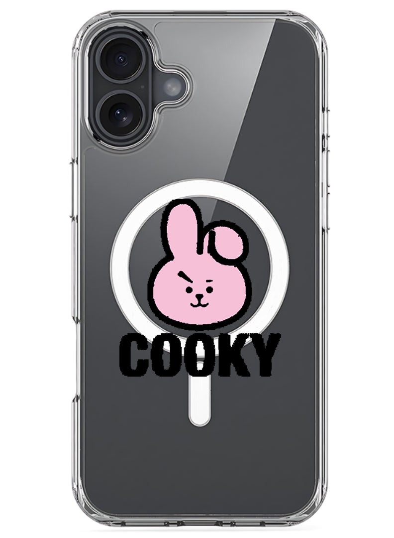 Theodor Magnetic Case for Apple iPhone 17 Compatible with MagSafe Wireless Charging, Shockproof Phone Bumper Cover - Cooky - Image 1