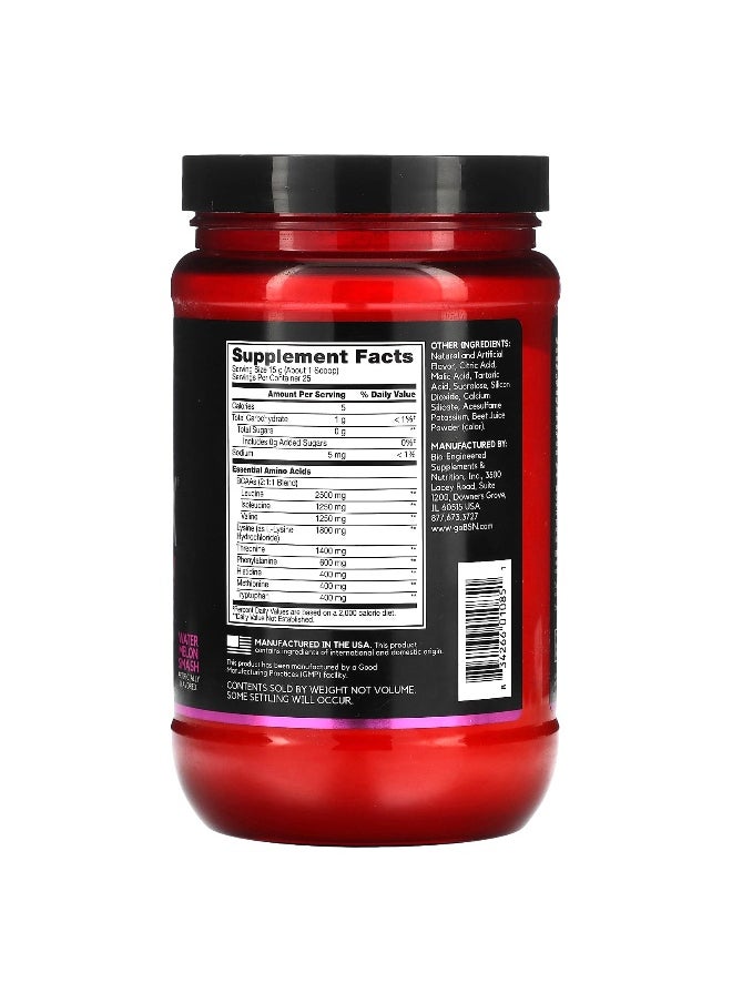 BSN - BSN, AminoX, EAAs, Muscle Support & Recovery, Watermelon Smash, 13.2 oz (375 g) - Image 1