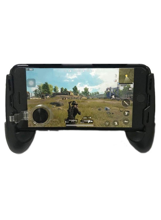 SUPIA Mobile Joystick Controller Grip Case For Smartphones Mobile Phone Gaming Grip With Joystick Controller Holder Ergonomic Design (Black Type 01)  - Image 2