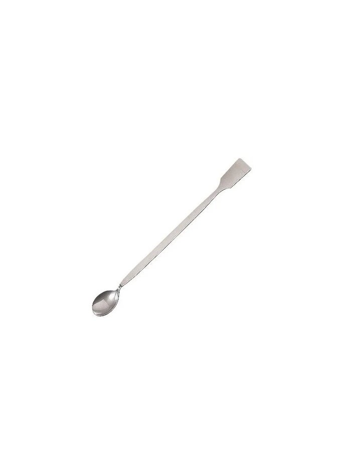 OMSONS Spatula Stainless Steel  One end spoon & one end flat 150ml  - Image 3