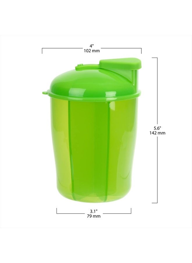 Ezy Dose منظم الفيتامينات إزي دوز، 6 حجرات كبيرة للتخزين الشهري، 30 يوم، قد تختلف الألوان - Image 2