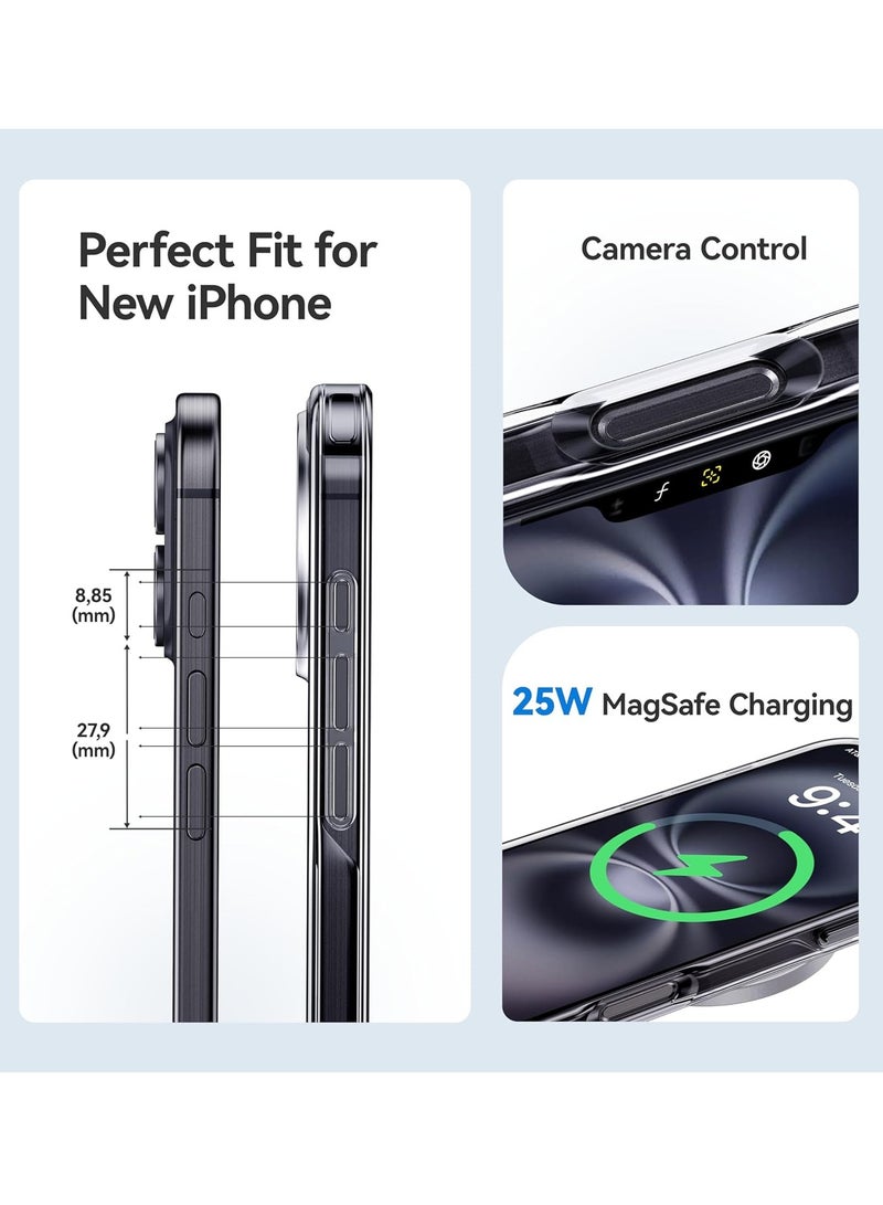 ELTRAZONE iPhone 16 Case - Crystal Clear with Never Yellow Technology, 12FT Mil-Grade Protection, Slim Transparent Cover for Men and Women (6.1”) - Image 5