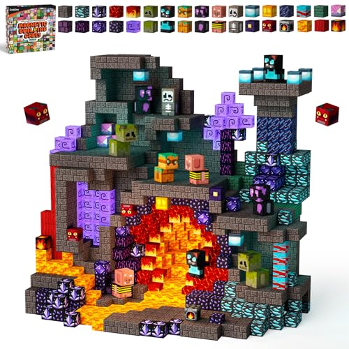 GobiDex 200PCS Magnetic Blocks Kids Building Toys for Boys Girls 3 GameBased Build MagWonder with Magnet Construction Toys STEM Sensory Gift for Birthday - Image 1