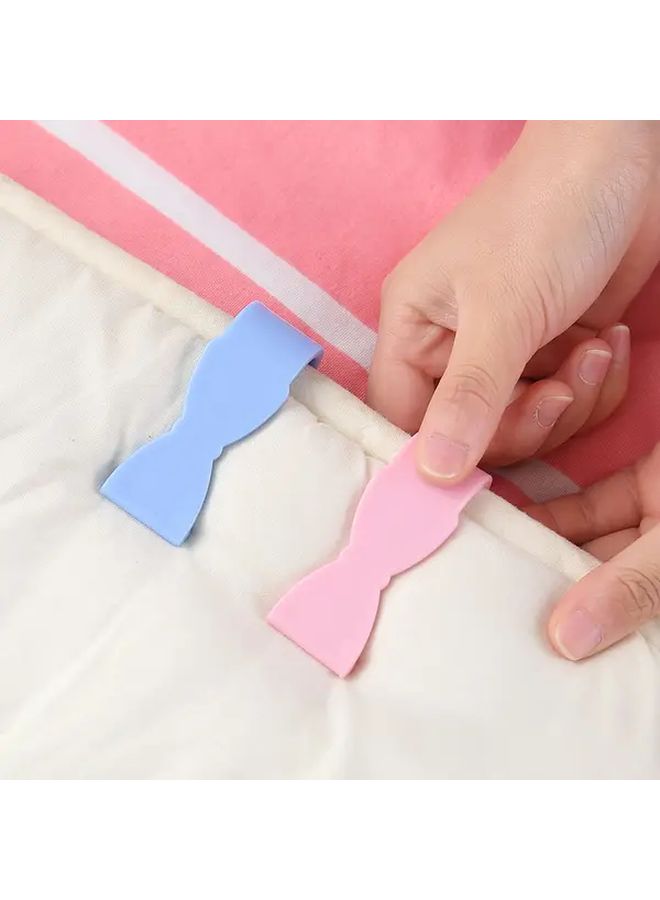 Pink Bedding Fixers 6 Pcs Anti Slip Duvet Cover And Sheet Corner Fasteners - Image 2