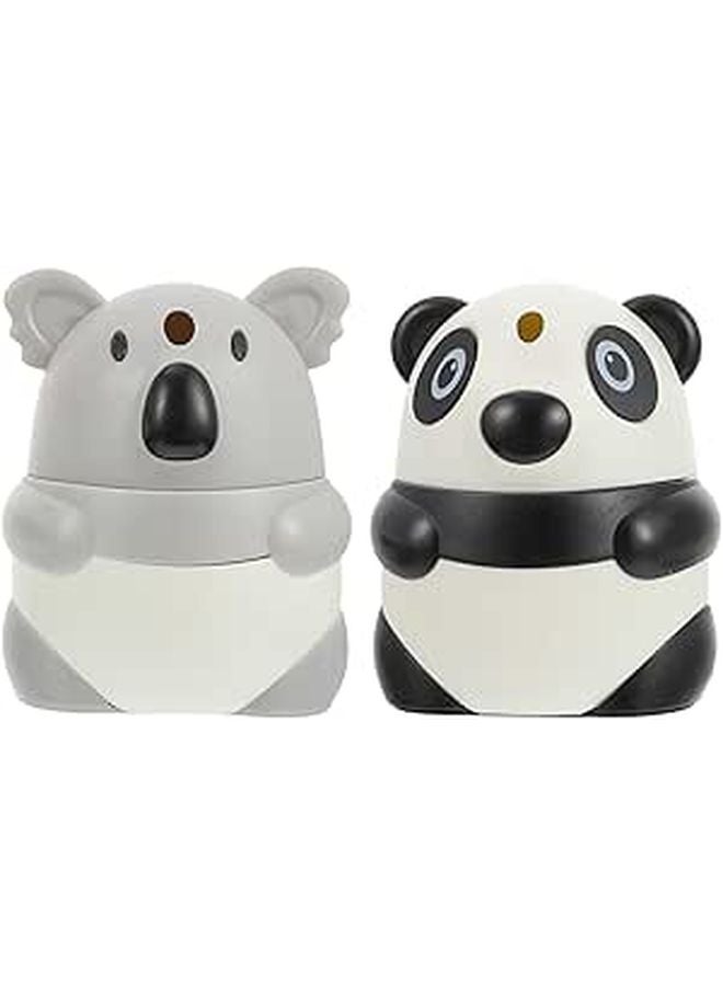 Plastic Automatic Toothpick Dispenser Cute Panda Koala Design Kitchen Home Dining Use - Image 1