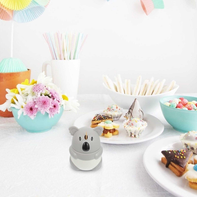 Plastic Automatic Toothpick Dispenser Cute Panda Koala Design Kitchen Home Dining Use - Image 4
