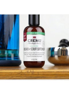 cremo Cremo Wild Mint Beard & Scruff Softener, Softens and Conditions Coarse Facial Hair of All Lengths in Just 30 Seconds, 6 Fl Oz  - Image 5