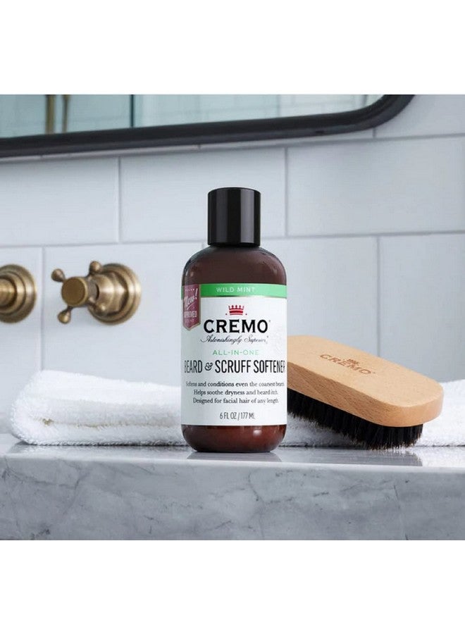 Cremo Wild Mint Beard & Scruff Softener, Softens and Conditions Coarse Facial Hair of All Lengths in Just 30 Seconds, 6 Fl Oz - Image 3