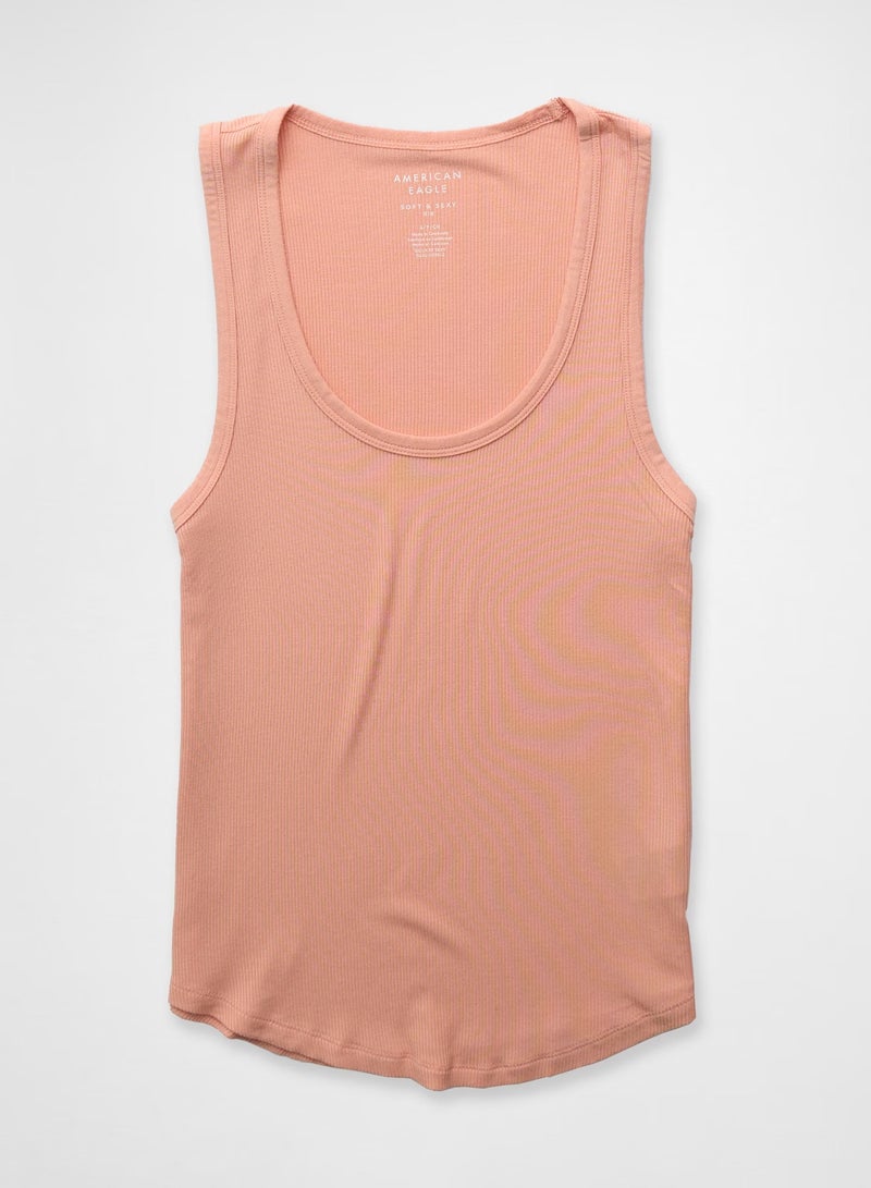 American Eagle AE Soft & Sexy Scoop Neck Tank Top  - Image 1