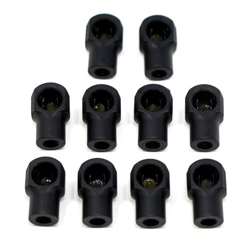 Redline Tuning Gas Strut End Fittings for 10mm Ball-Stud (10 Pack) - Black M6 Female Thread - Gas Spring Strut Lift Support Sockets RT-60-00006 (10) - Image 5