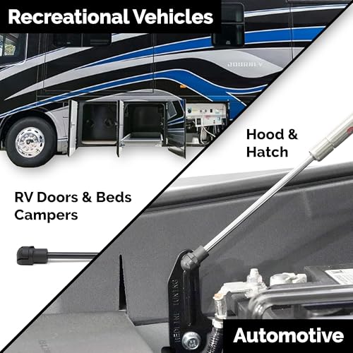 Redline Tuning Gas Strut End Fittings for 10mm Ball-Stud (10 Pack) - Black M6 Female Thread - Gas Spring Strut Lift Support Sockets RT-60-00006 (10) - Image 4