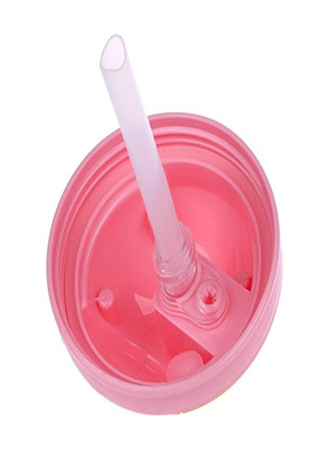 LAFILLETTE Beautiful Design and Attractive Color Kids Soft Straw Insulated Juice Sipper Training Cup with Handles - Image 4