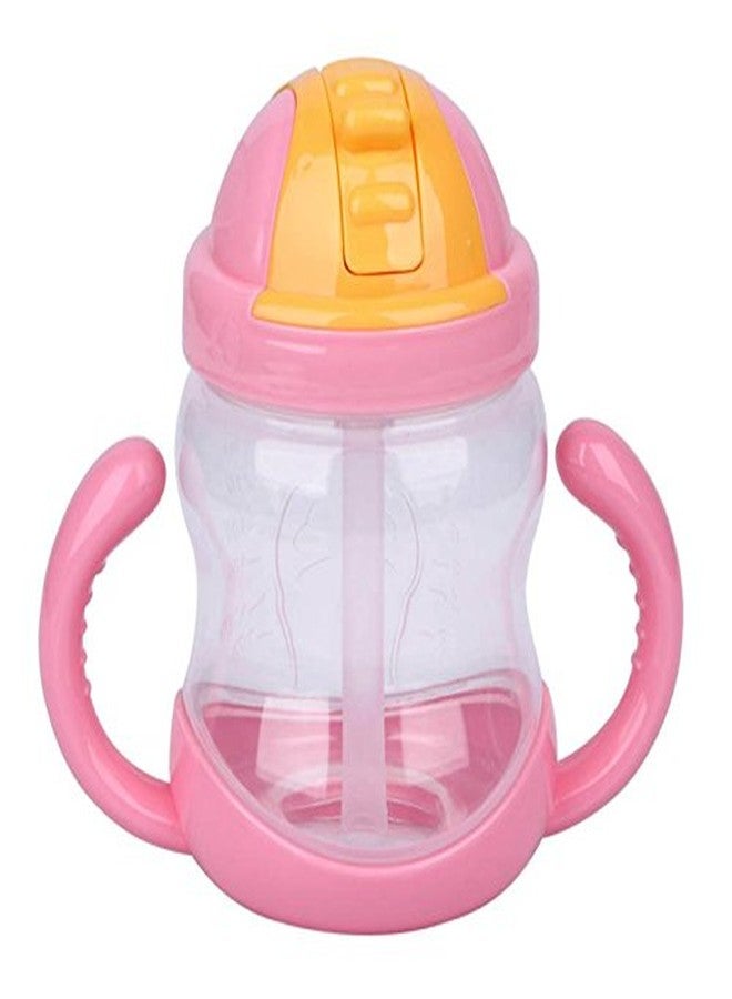 LAFILLETTE Beautiful Design and Attractive Color Kids Soft Straw Insulated Juice Sipper Training Cup with Handles - Image 1