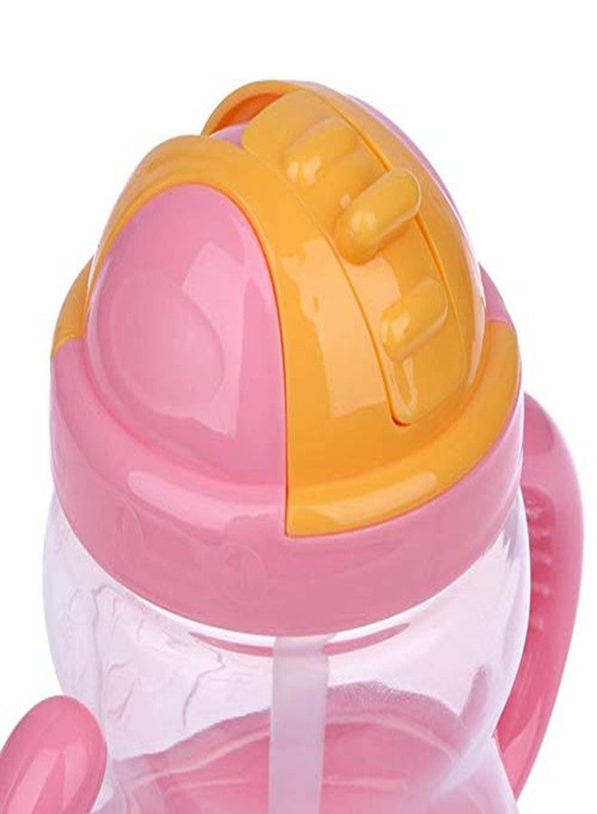 LAFILLETTE Beautiful Design and Attractive Color Kids Soft Straw Insulated Juice Sipper Training Cup with Handles - Image 3