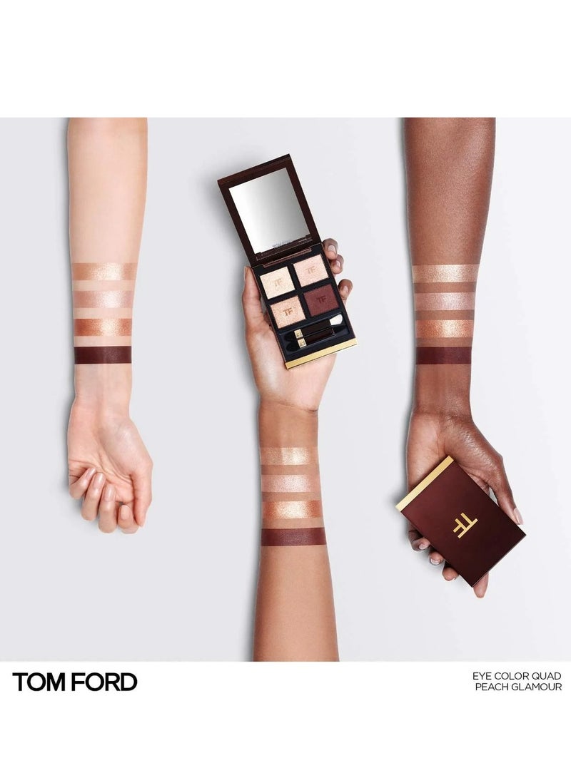 TOM FORD MAKEUP TOM FORD Eye Color Quad Eyeshadow Palette, 48 Peach Glamour 5.2g - Image 4