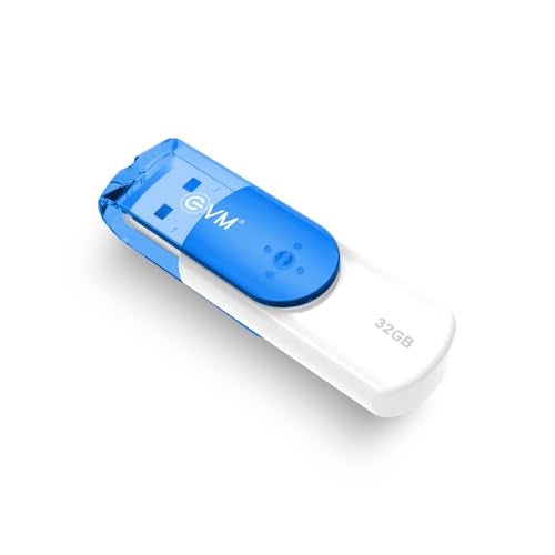 EVM EnStick 32GB USB 3.2 Gen 1 High-Speed Pendrive | Superfast 100MB/s Read | Premium Durable Metal Body | Plug & Play Laptop Desktop Smart TV Car Stereo | 10 Years Warranty (EVMPDA3.2/32GB) - Image 1