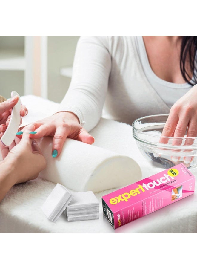 OPI Expert Touch Professional Lint-Free Nail Wipes, White, 650 Pieces - Image 5