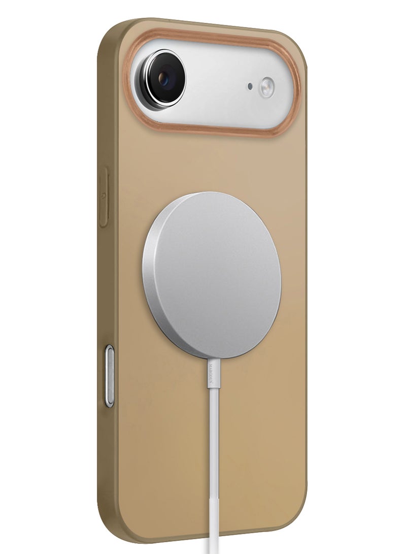 CATANES Hard TPU Case Cover for Apple iPhone 17 Air - Glossy and Slim Fit - Full Coverage - Anti-Fingerprint - Desert Titanium - Image 5