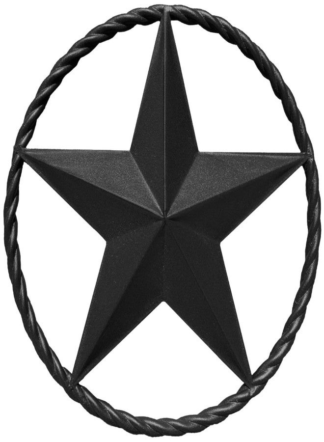 EcoRise Dark Bronze Metal Barn Star - 12" Wall Art for Farmhouse, Western, Rustic Homes - Indoor and Outdoor Decorations - Image 1