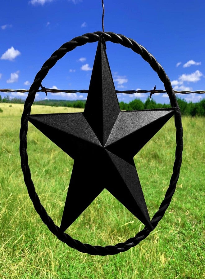 EcoRise Dark Bronze Metal Barn Star - 12" Wall Art for Farmhouse, Western, Rustic Homes - Indoor and Outdoor Decorations - Image 3