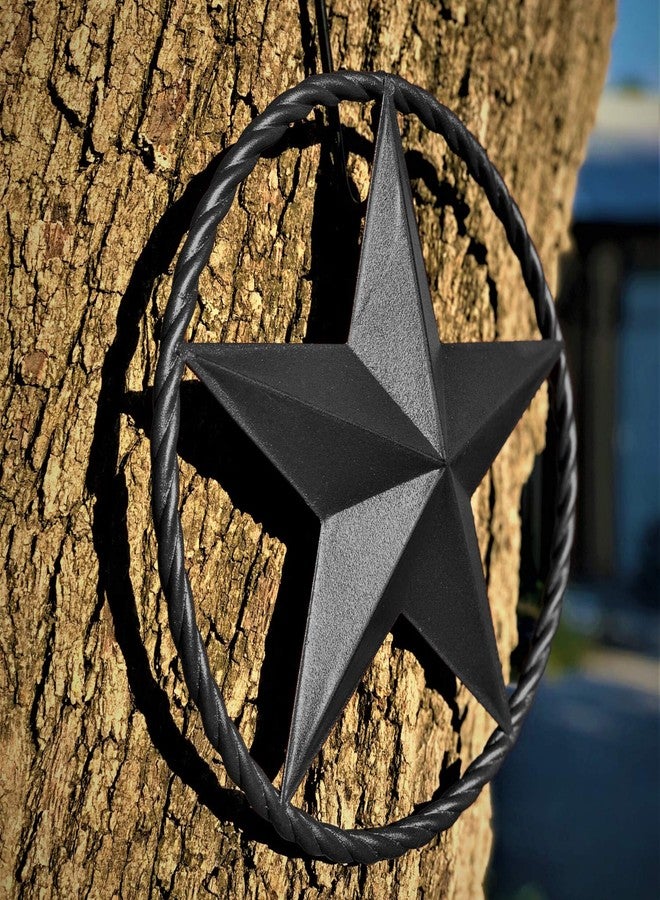 EcoRise Dark Bronze Metal Barn Star - 12" Wall Art for Farmhouse, Western, Rustic Homes - Indoor and Outdoor Decorations - Image 4
