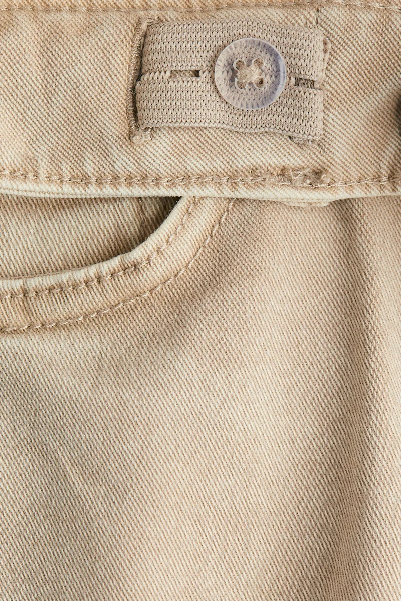 H&M Wide leg twill trousers