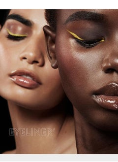 pudaier Glitter Eyeliner Long Lasting Wear, Colored Eyeliners Makeup Pen, Metallic Liquid Eyeliner Waterproof Quick Dry Smooth No Fading Rainbow Eyeliner Eyeshadow Pencil, Women Sparkle Shimmer Color Eyeliner  - Image 3