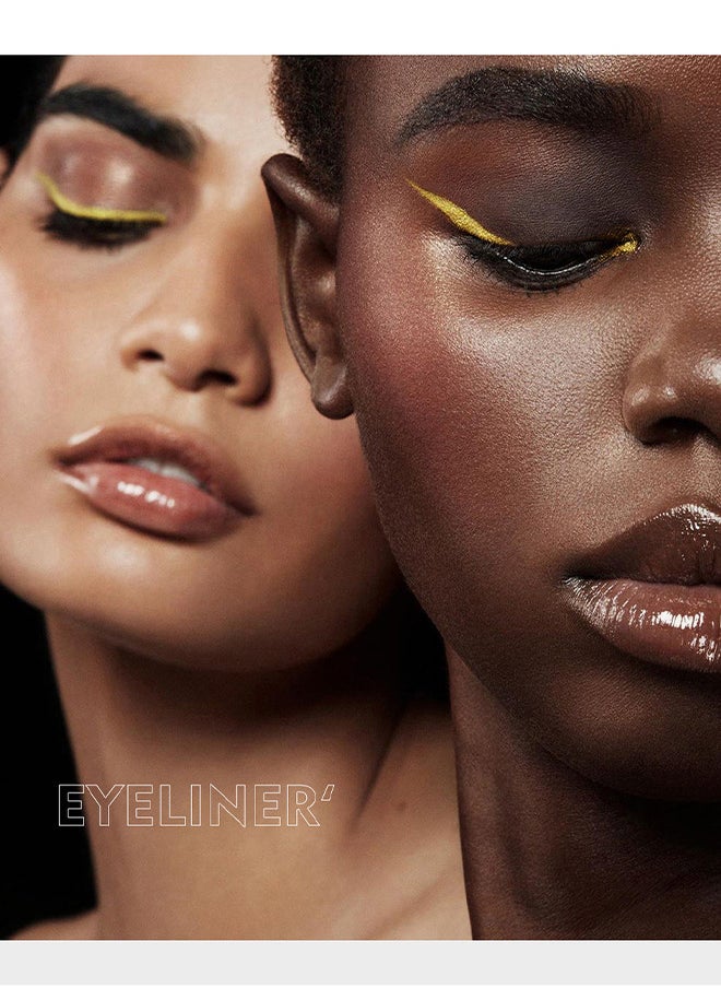 pudaier - Glitter Eyeliner Long Lasting Wear, Colored Eyeliners Makeup Pen, Metallic Liquid Eyeliner Waterproof Quick Dry Smooth No Fading Rainbow Eyeliner Eyeshadow Pencil, Women Sparkle Shimmer Color Eyeliner - Image 1