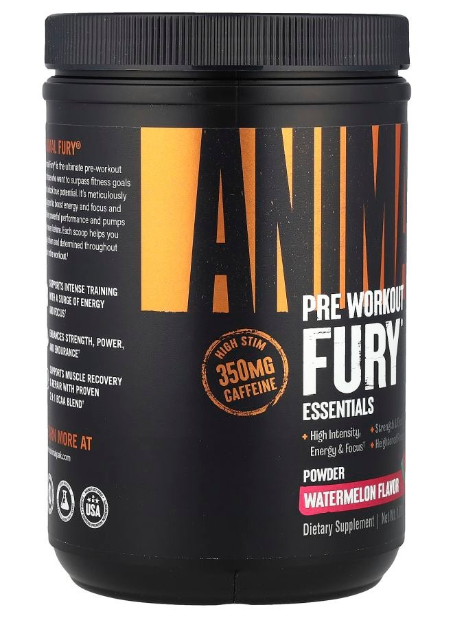 ANIMAL Fury® Essentials Pre Workout Watermelon 1.08 lb (492 g) - Image 2
