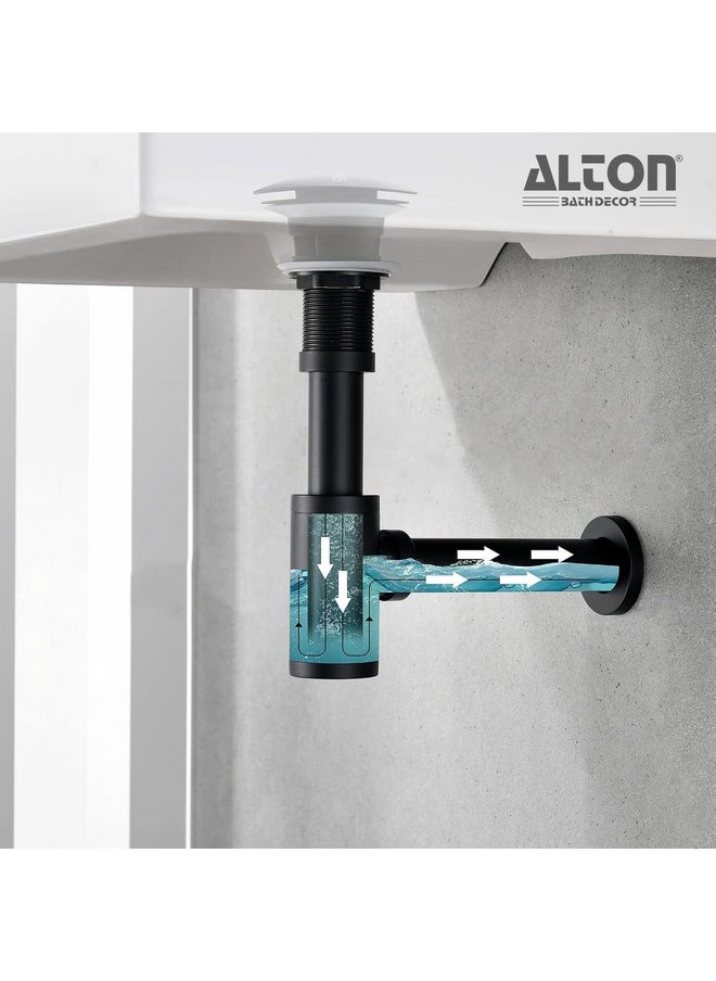 ALTON ALD130, Brass Bottle Trap With 300mm Pipe| For Wash Basin (Black) - pzsku/Z9EB95A23E33BC2412C6AZ/45/_/1740982913/2a726c9e-9f8d-4ef7-98df-db48ab8a0faa