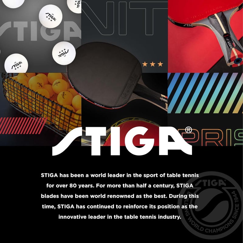Stiga طقم بينغ بونغ كلاسيكي للاعبين 2 و 4 - مضارب تنس الطاولة - Image 5