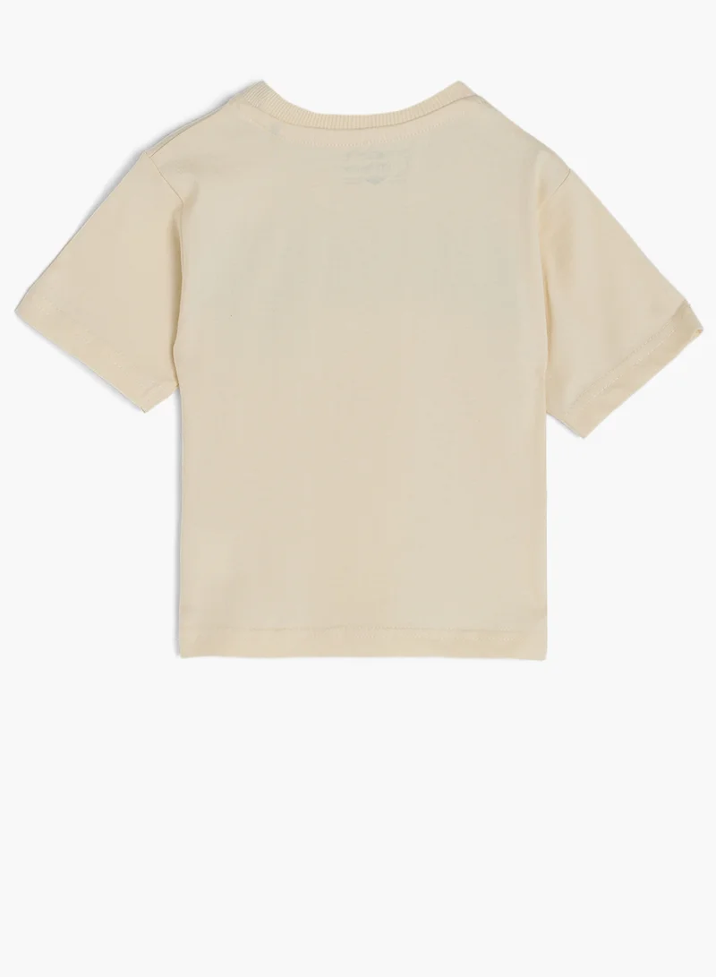 ريبلز مع نمشي Boys Drop Shoulder Tee & Shorts Set